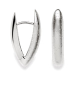 925/- Kreolischer Durchmesser/mattes Finish