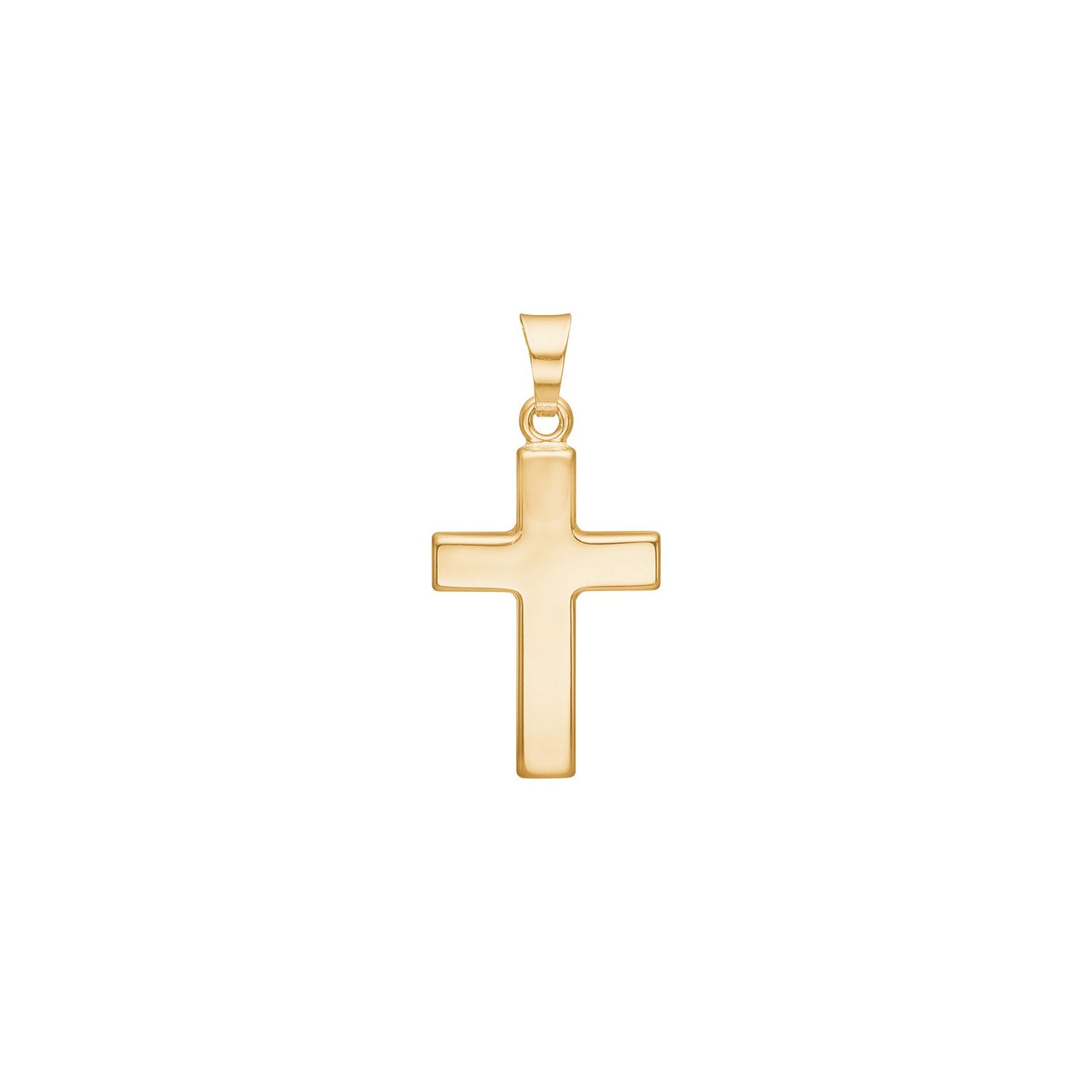 14kt. Goldanhänger Kreuz  16x11