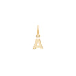 14 kt. gold pendant letter