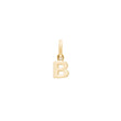 14 kt. gold pendant letter