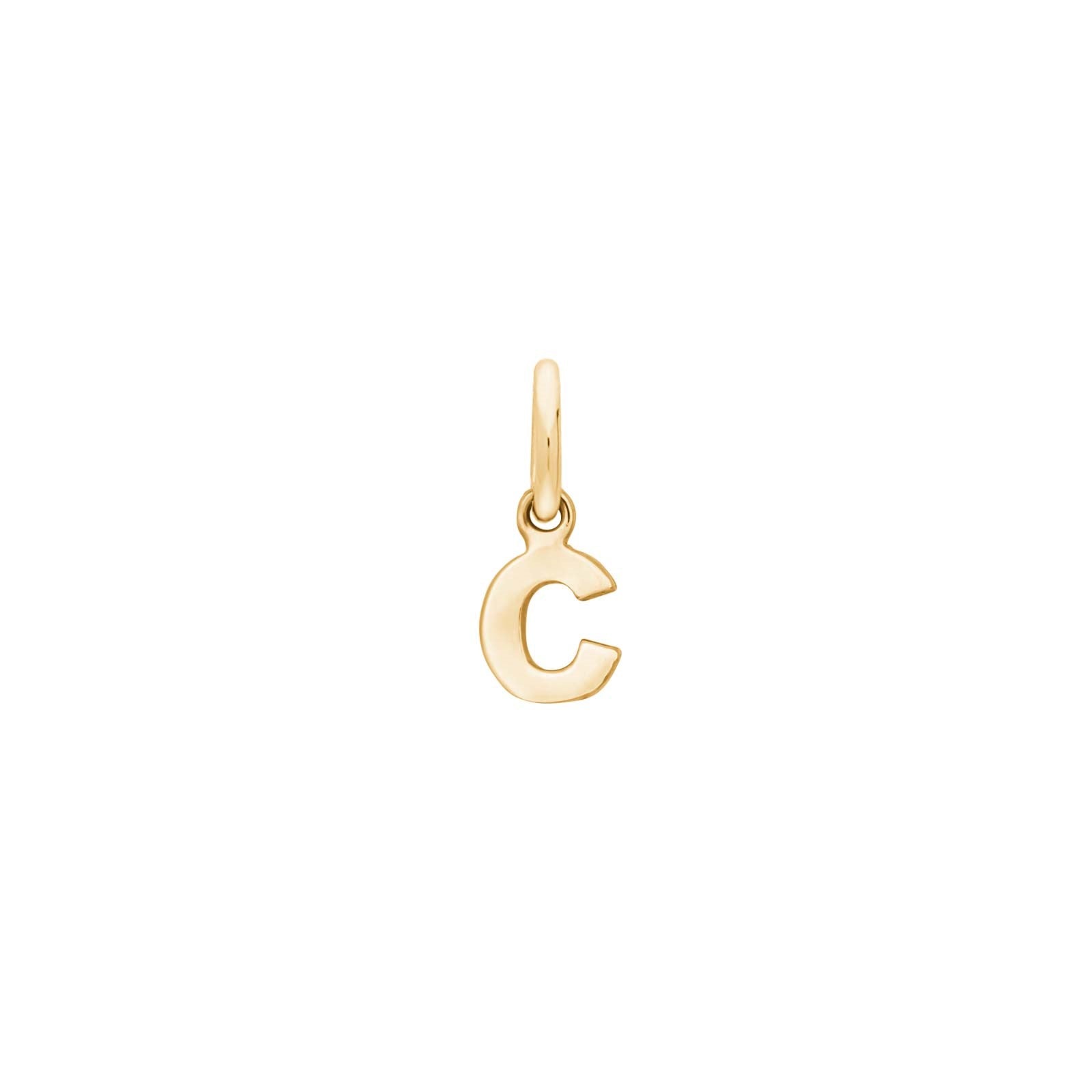 14 kt. gold pendant letter