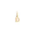 14 kt. gold pendant letter