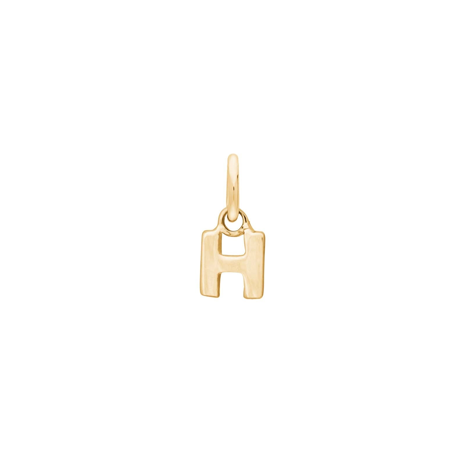 14 kt. gold pendant letter