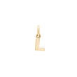 14 kt. gold pendant letter