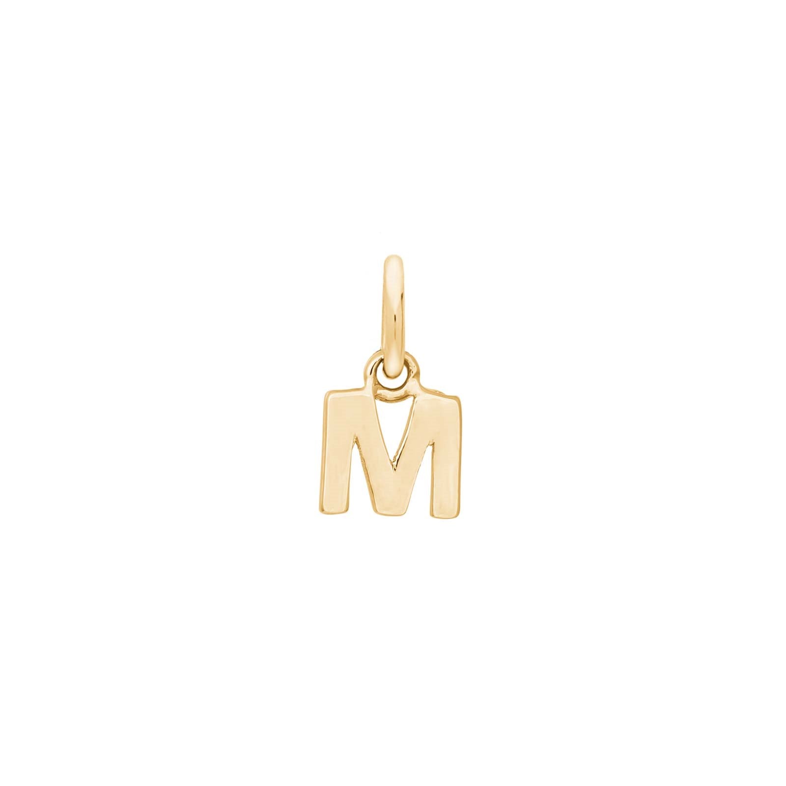 14 kt. gold pendant letter