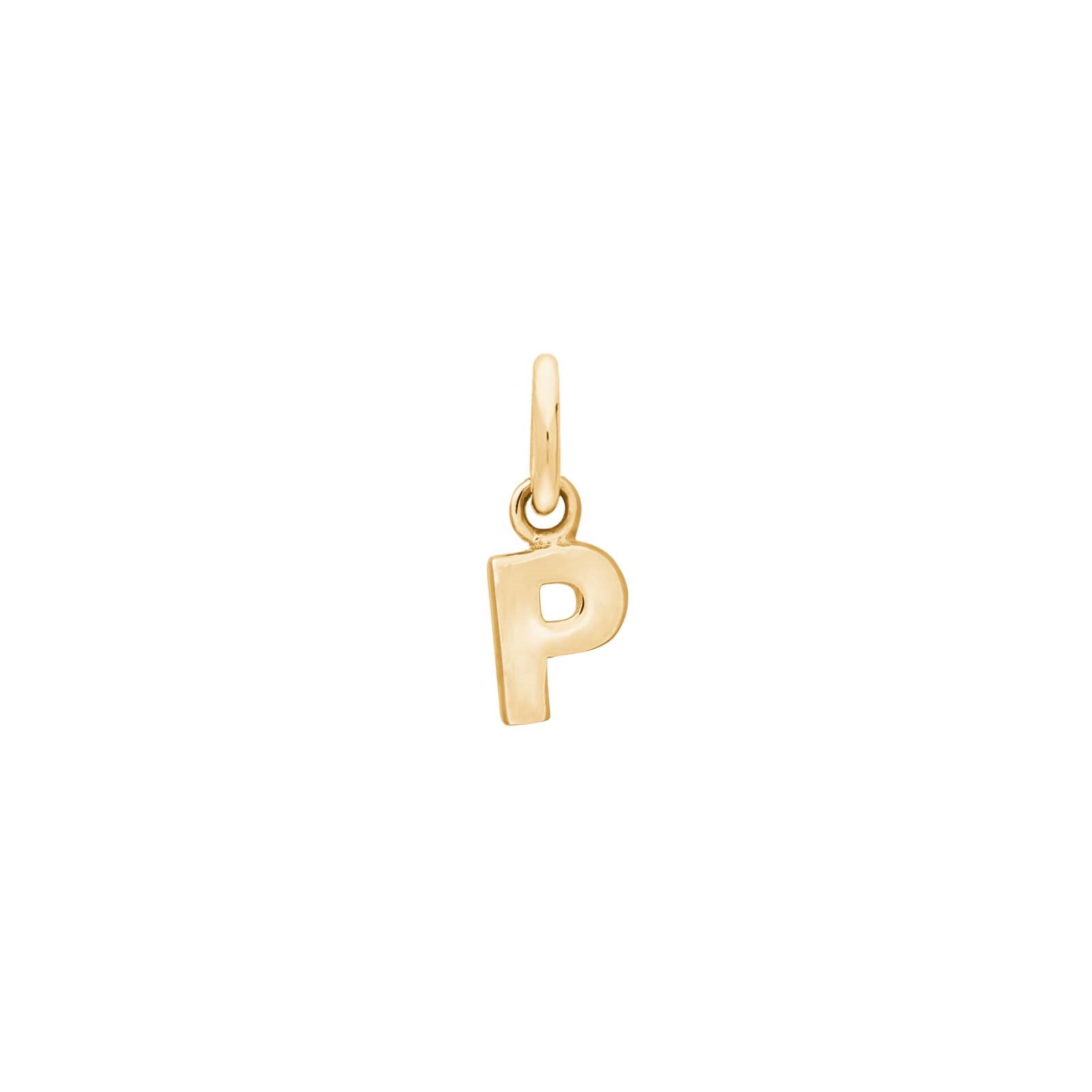 14 kt. gold pendant letter