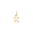 14 kt. gold pendant letter