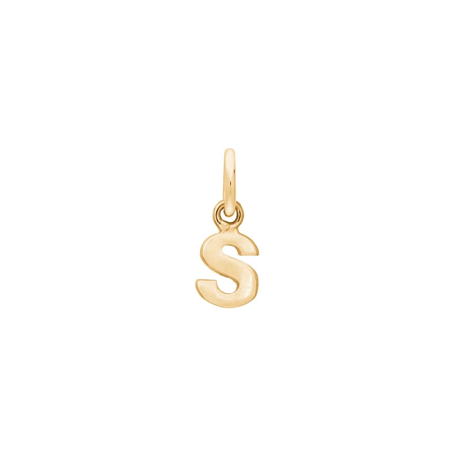 14 kt. gold pendant letter