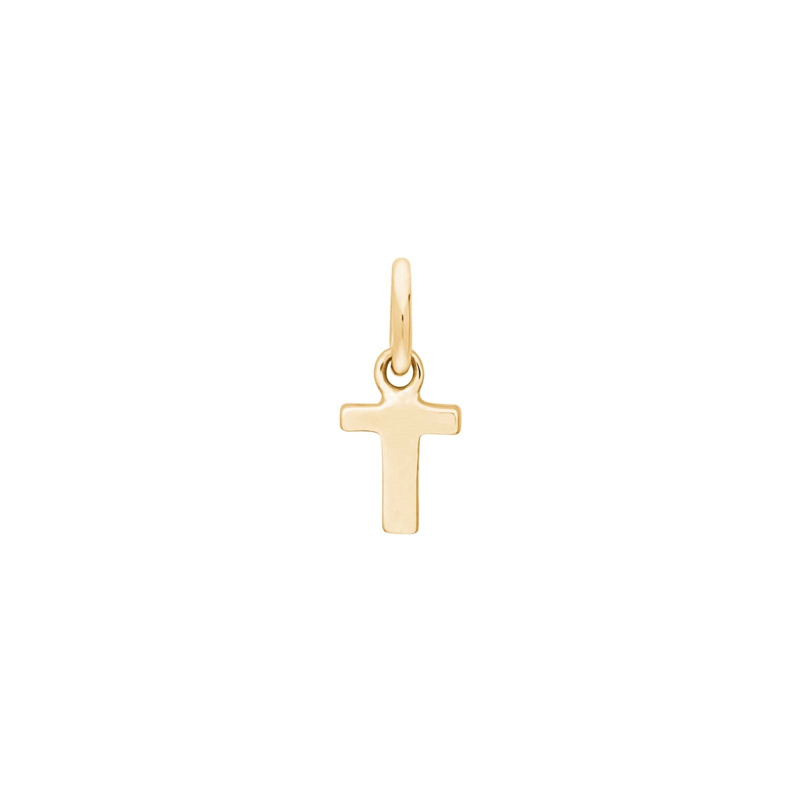 14 kt. gold pendant letter