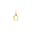 14 kt. gold pendant letter