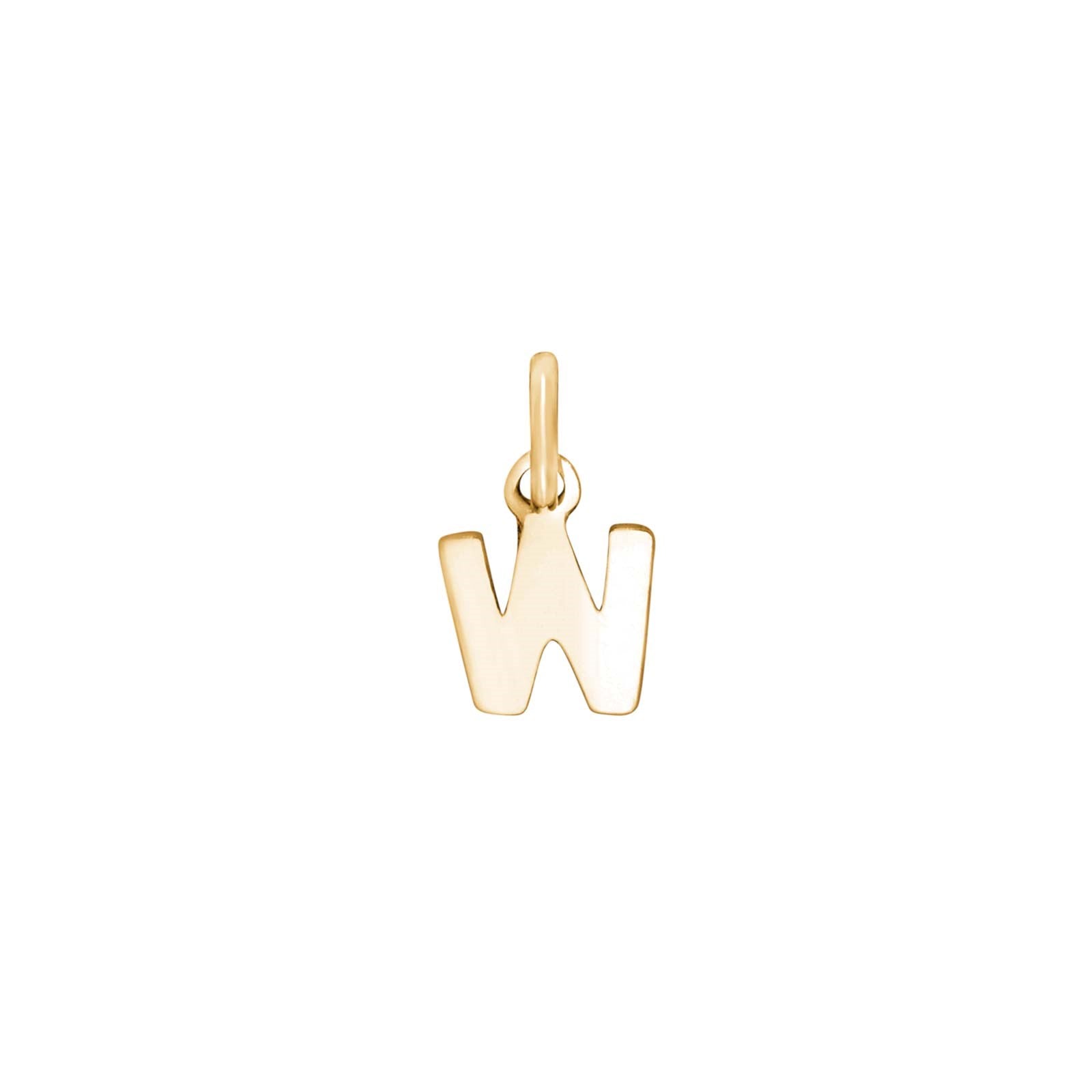 14 kt. gold pendant letter