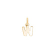 14 kt. gold pendant letter