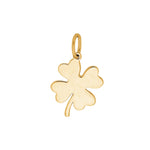 8ct. gold pendant clover