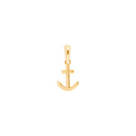 8ct. gold pendant  anchor