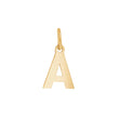 Forg. silver pendant letter