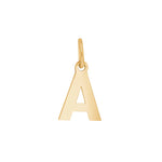 Forg. silver pendant letter