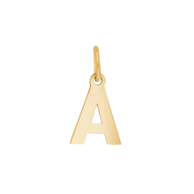 Forg. silver pendant letter