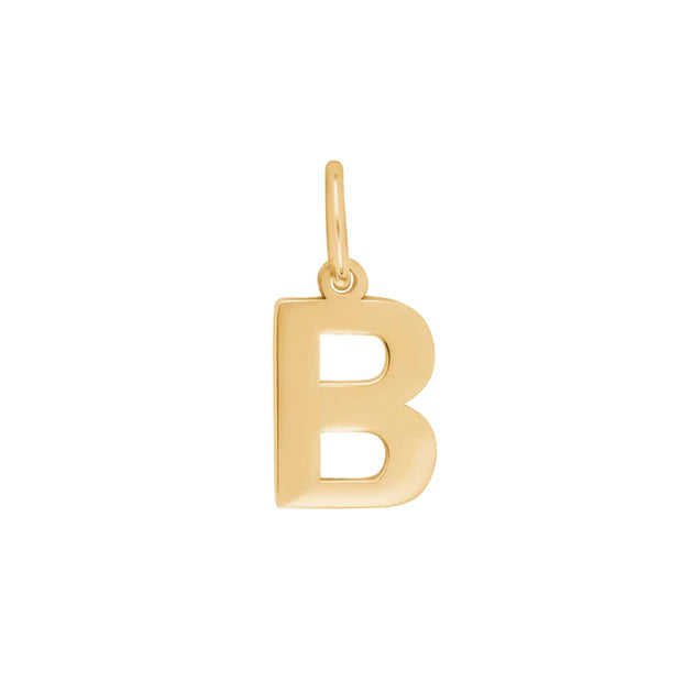 Forg. silver pendant letter