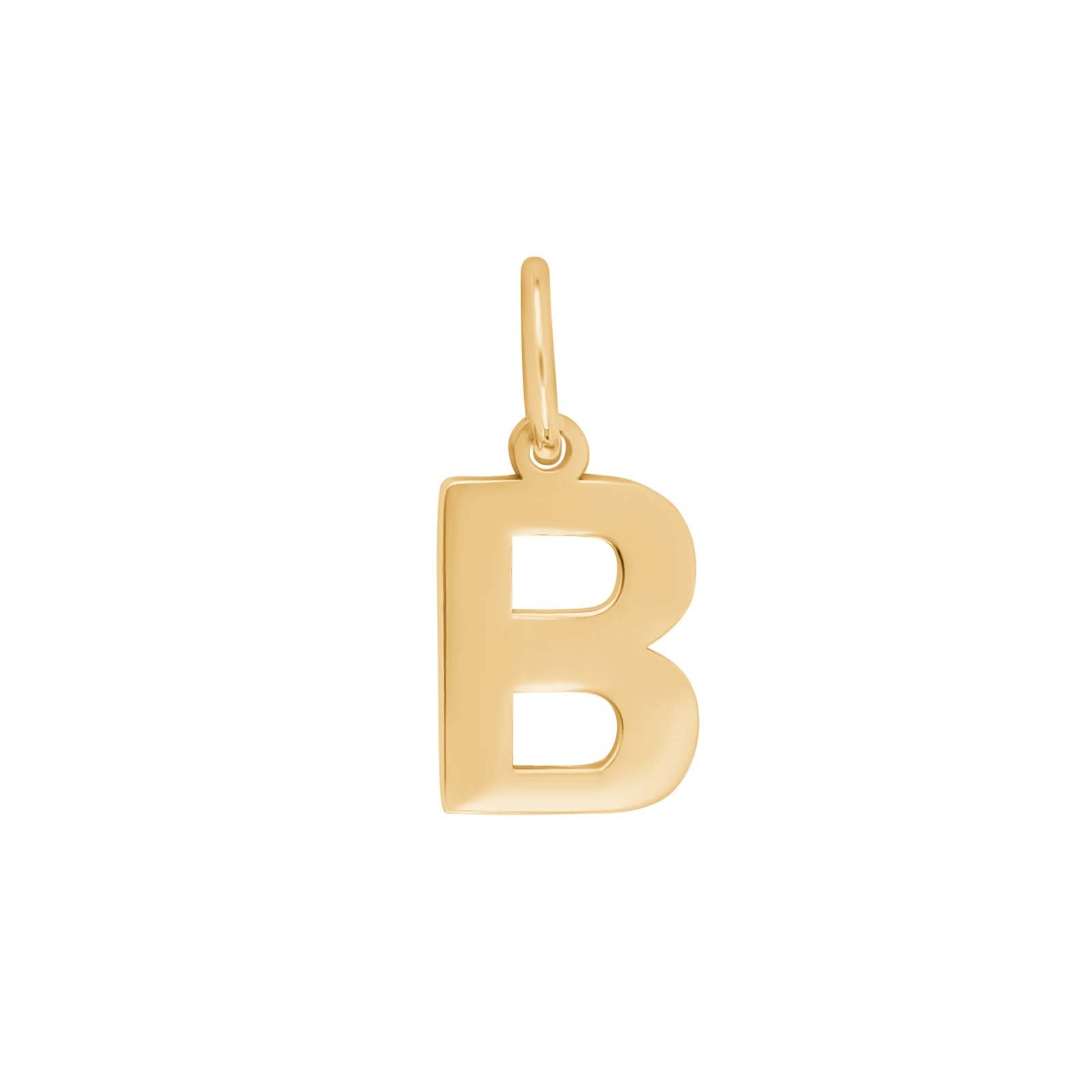 14 kt. gold pendant letter