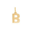 14 kt. gold pendant letter