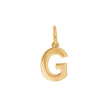 14 kt. gold pendant letter