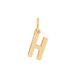 14 kt. gold pendant letter