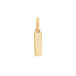 14 kt. gold pendant letter
