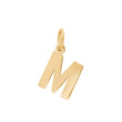 14 kt. gold pendant letter