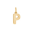 14 kt. gold pendant letter