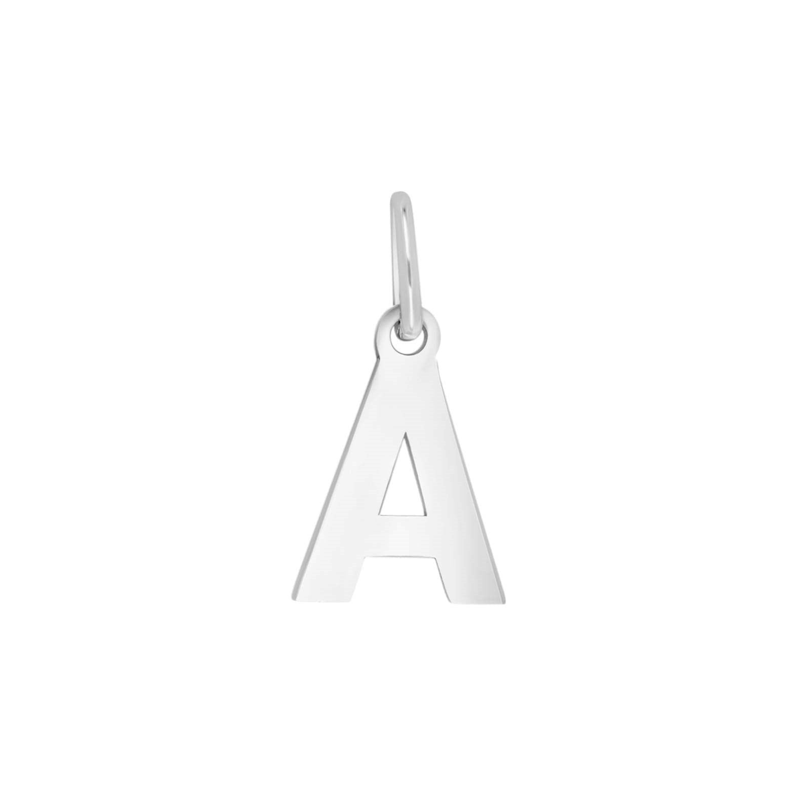 Rod. silver pendant letter