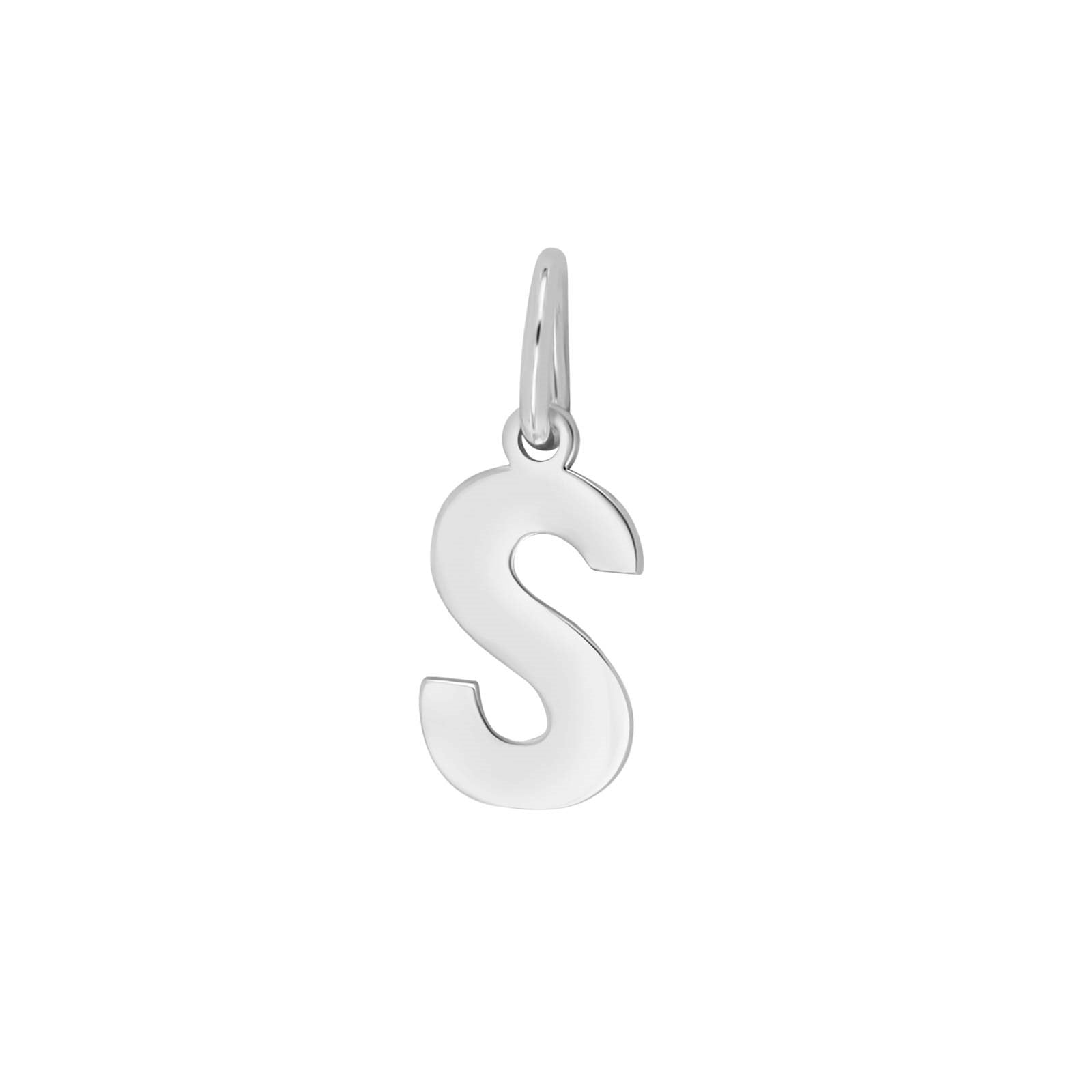 Stab. Silberanhänger Buchstabe