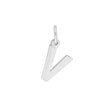 Rod. silver pendant letter