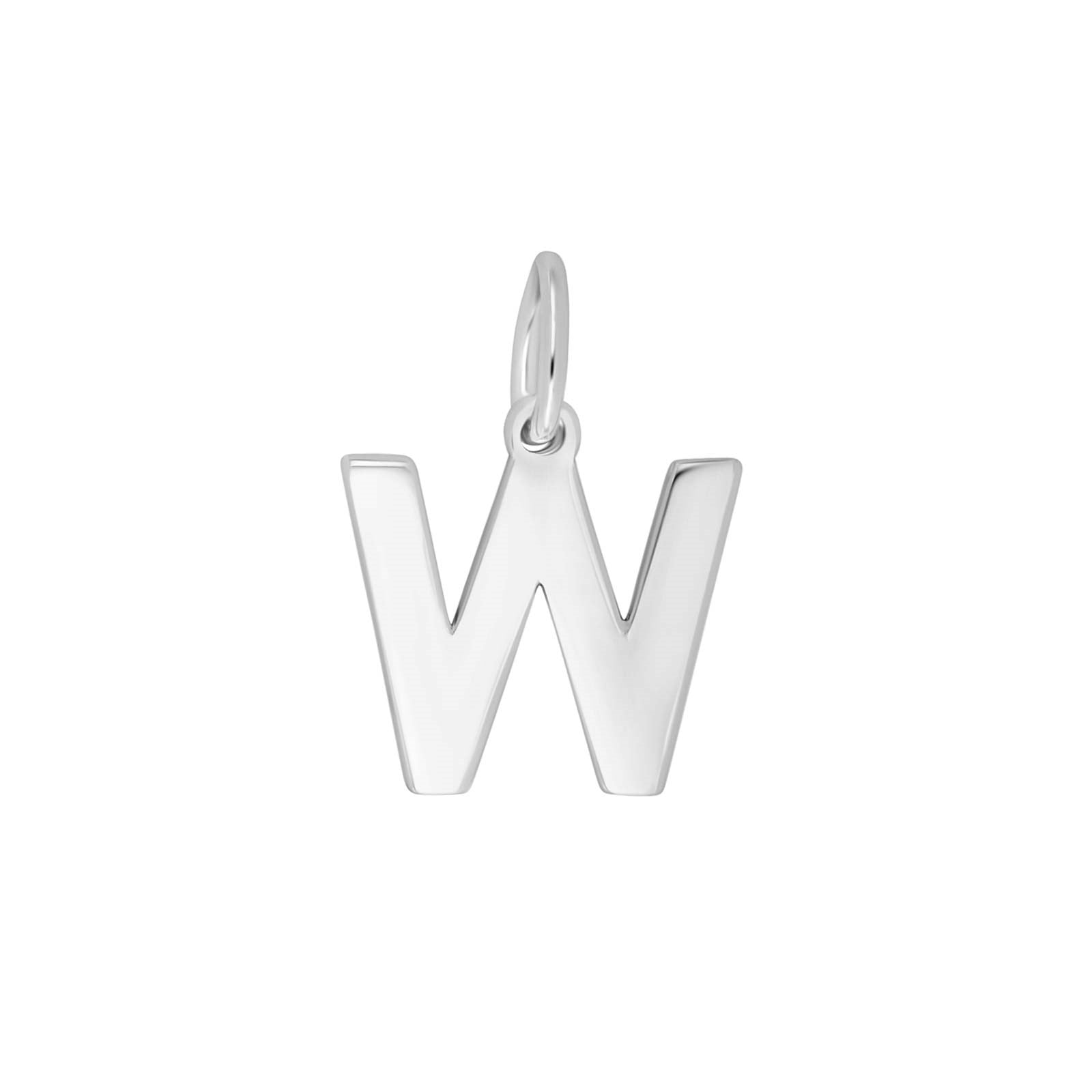 Rod. silver pendant letter