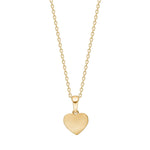 8ct. gold pendant heart