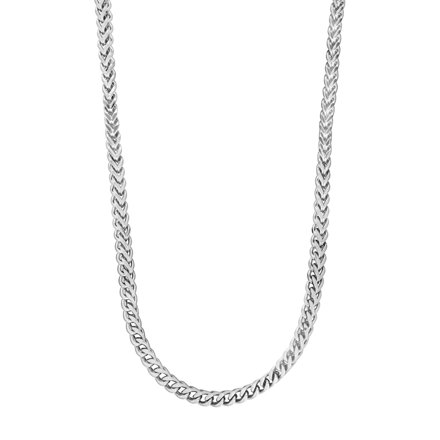 SON kæde steel 55+5cm, box-chain