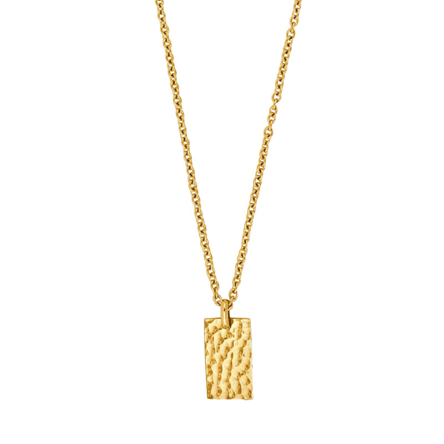 SON chain steel IP gold with plate