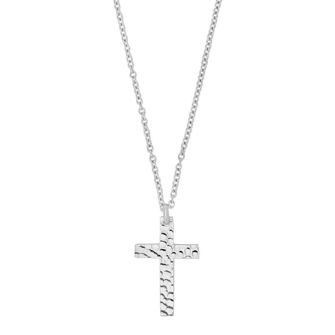 SON  Halskette Stahl mit Kreuz