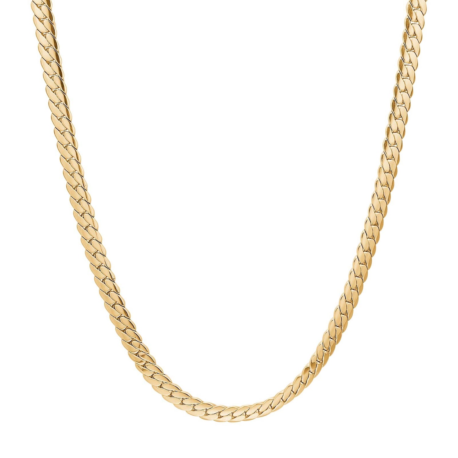 SON Stahl Halskette IP gold