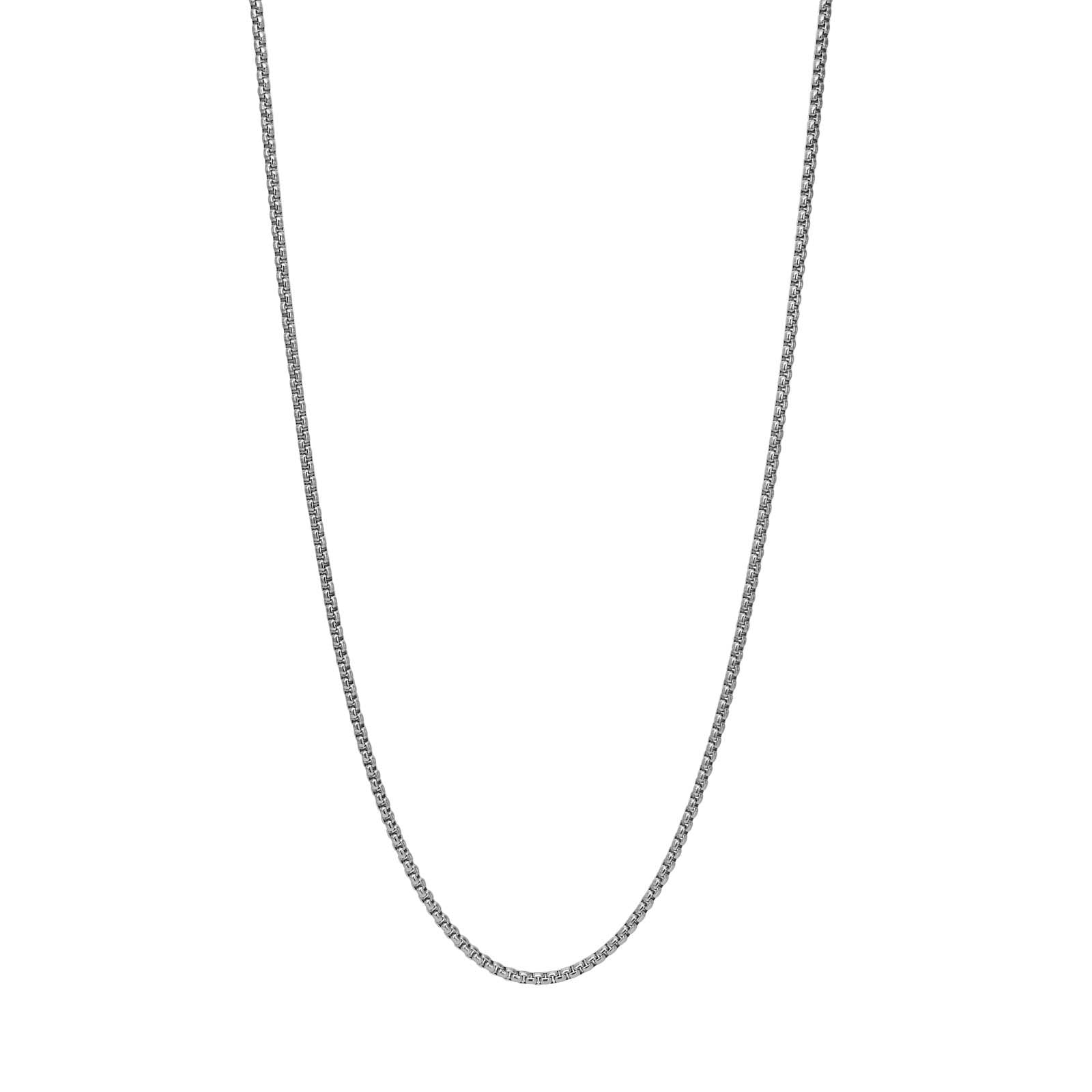 SON Halskette Stahl, rund Venezia, 45+5cm