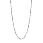 SON Stahl Halskette Facette Anchor 50+5cm