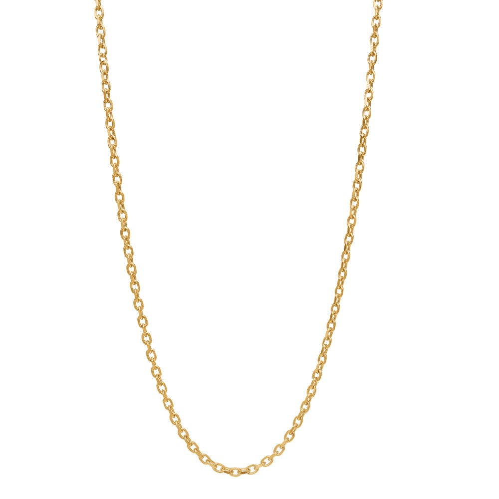 SON Stahlkette 50+5cm - IP Gold