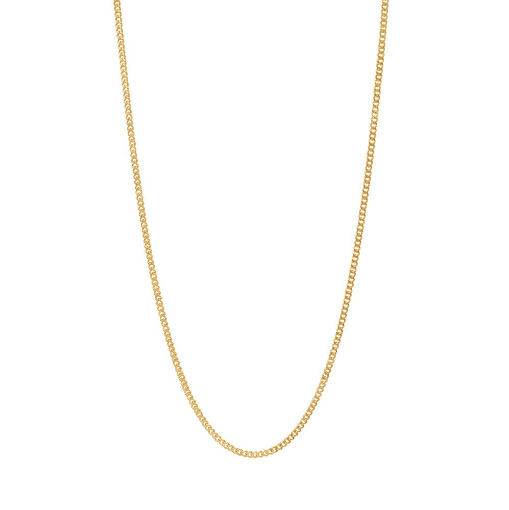 SON Stahlkette 50+5cm - IP Gold
