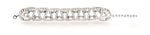 925/- Armband rho. matt., Zuchtperle Weiss 52,48CT