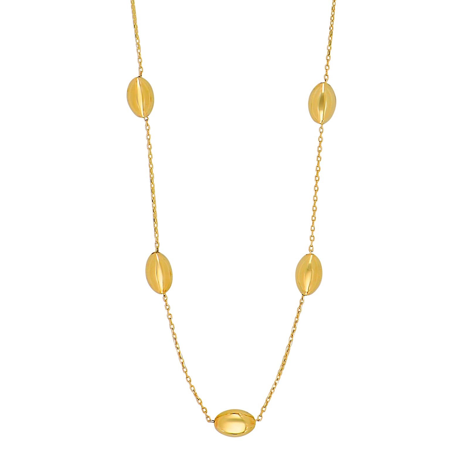 8kt. Goldhalskette