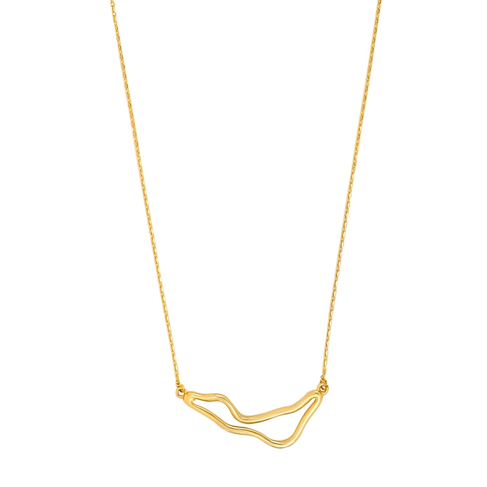 8kt. Gold Halskette