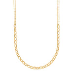 8kt. goldhalskette m/Perle