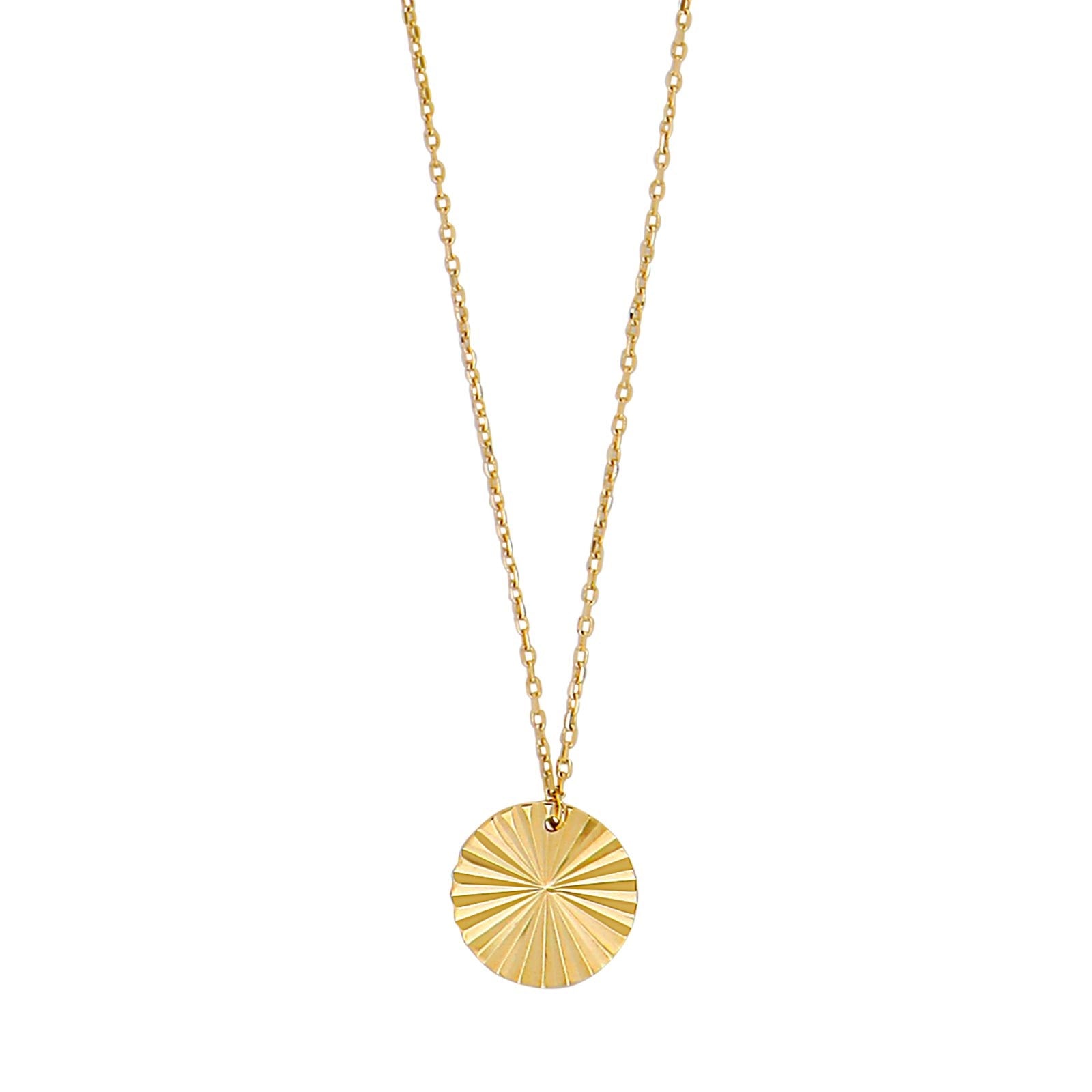 8kt. Goldhalskette