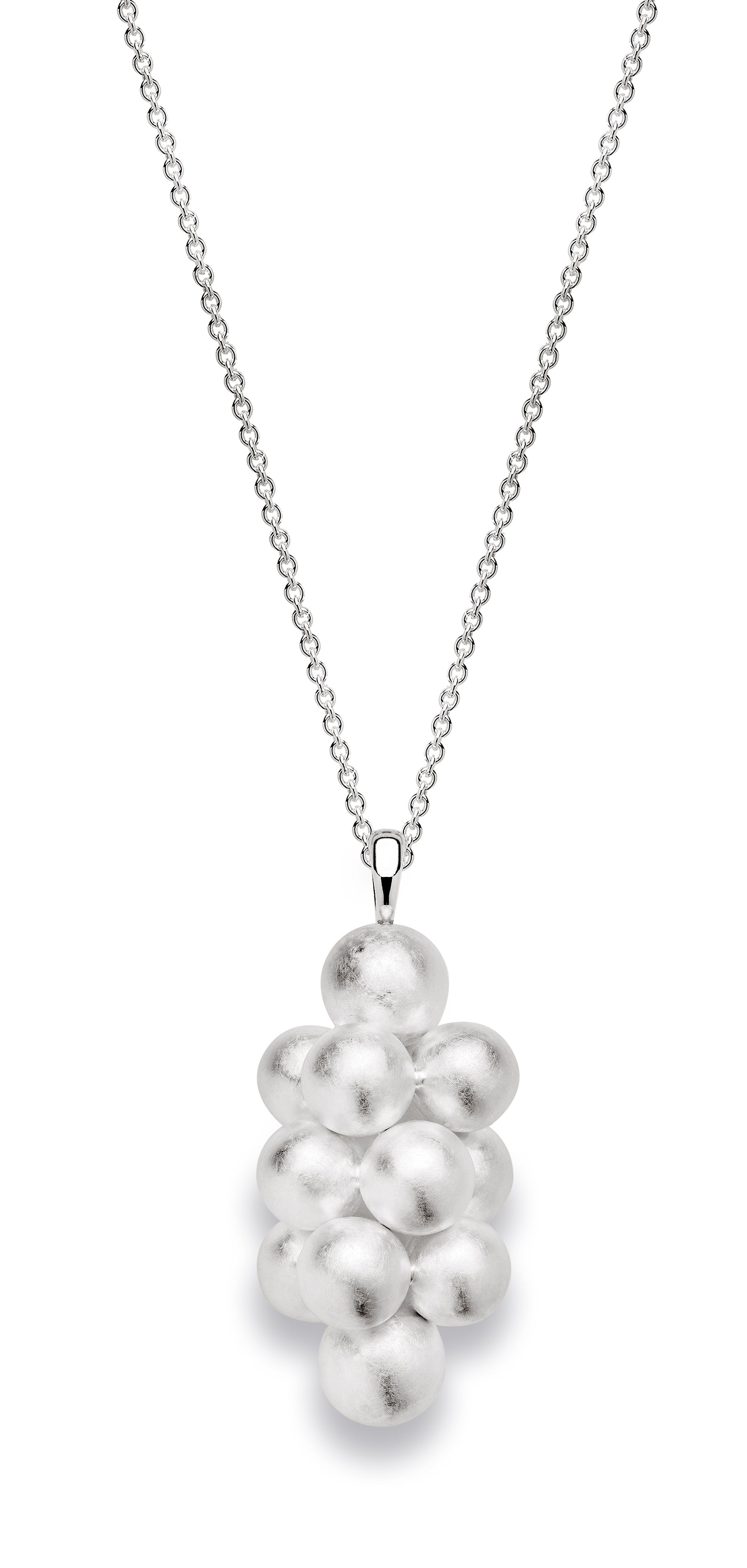 925/- Vedhæng børstet