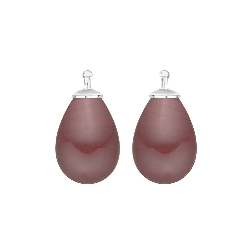 Bohemian quartz glass drop