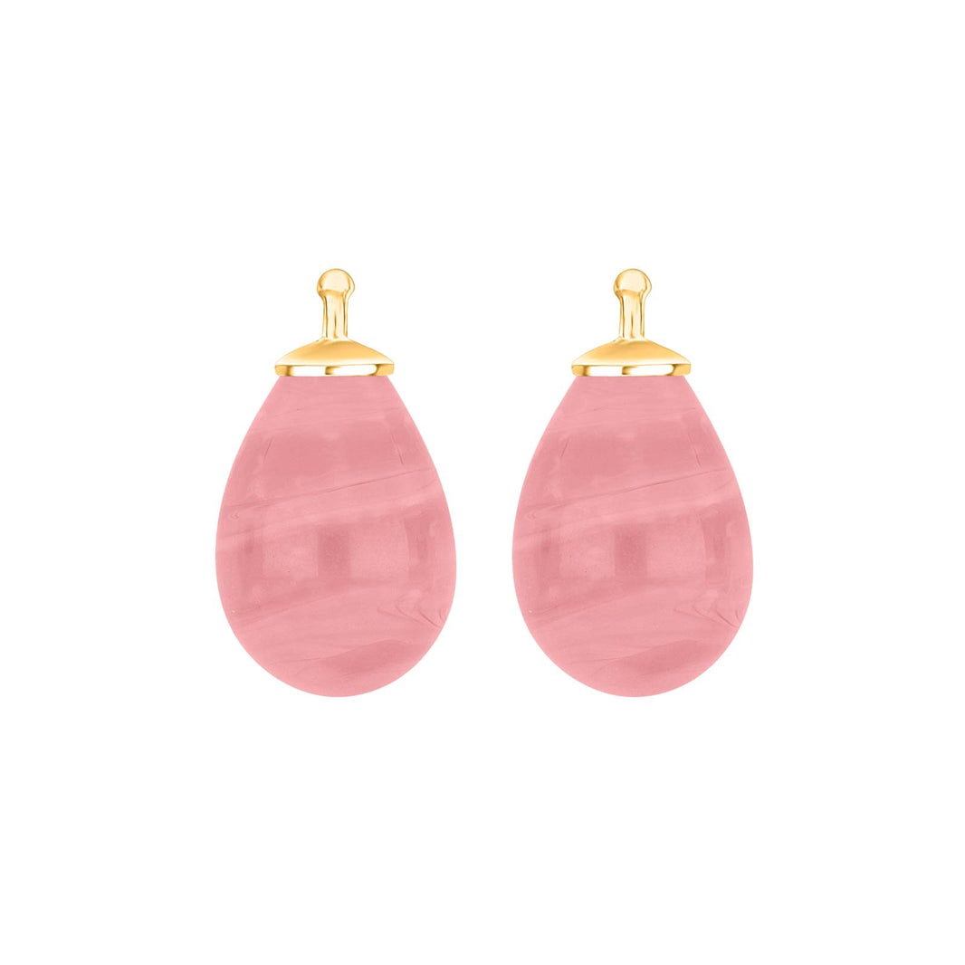 Bohemian quartz glass drop